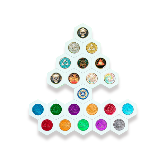 The Catch-Up Collection (Bundle of 20 Recovery Links) - Sobriety Chip Displays